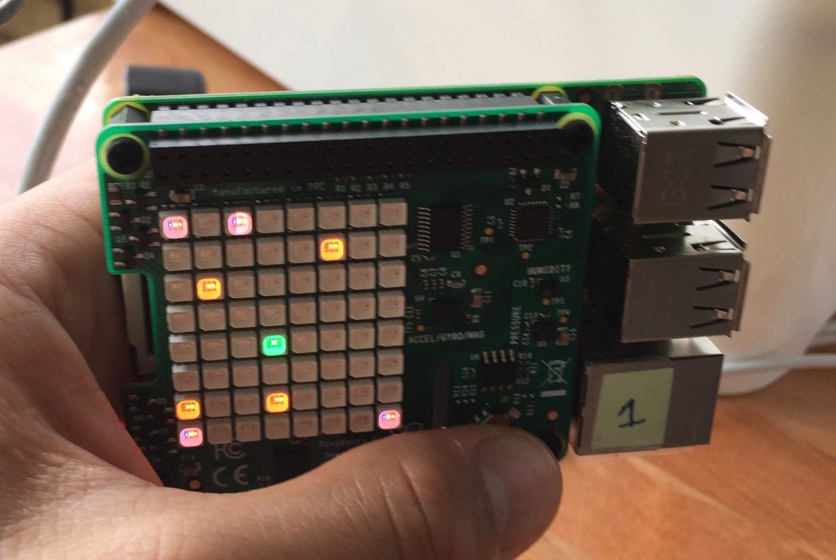 Arcade shooter game with Python, Raspberry Pi and Sense HAT | by Albert ...