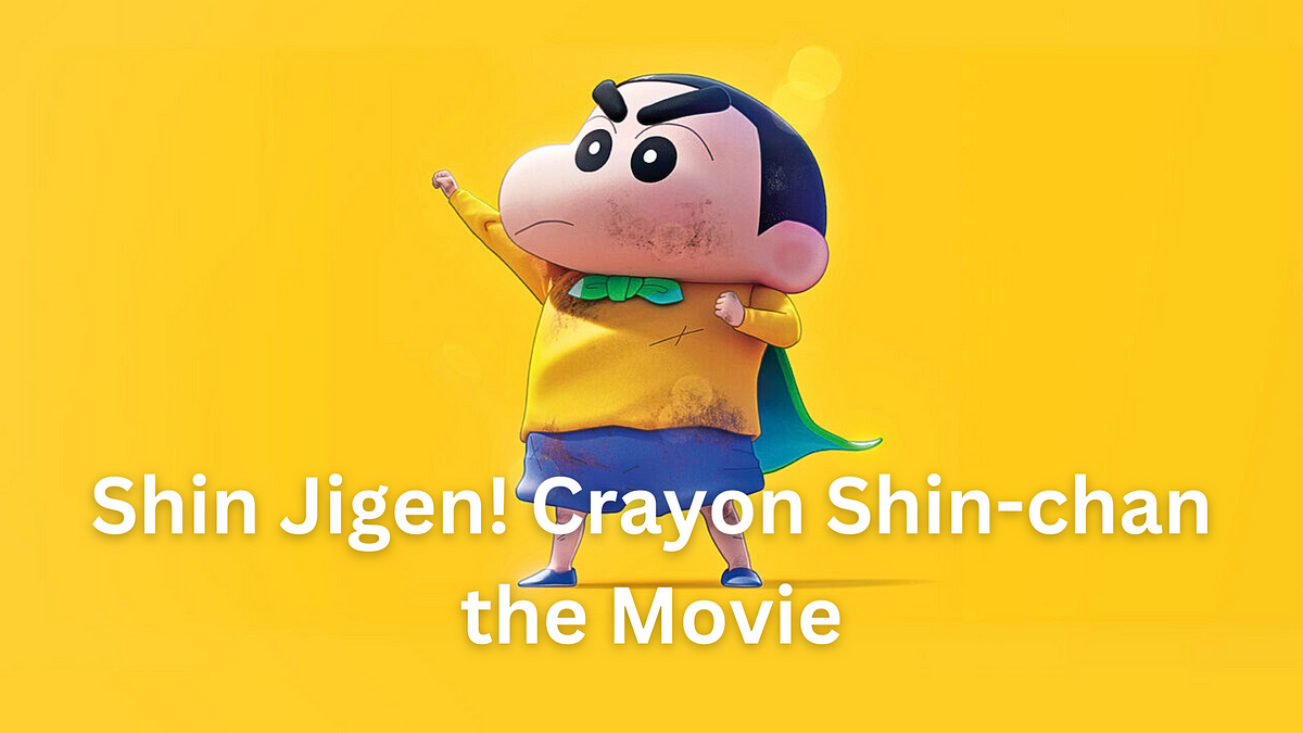 Shin Jigen! Crayon Shin-chan The Movie (2023) Dual Audio {hindi 