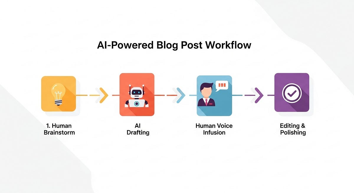 How to Write Blog Posts Faster Using AI Without Losing Your Human Voice ...