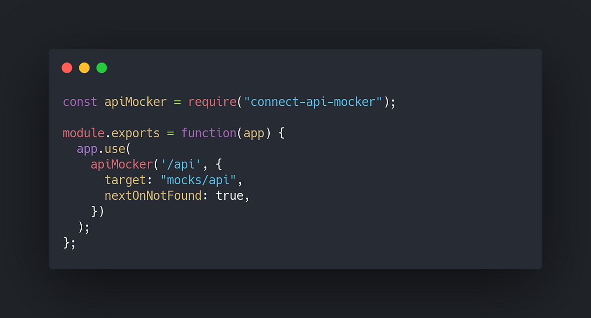 Mocking REST responses in create-react-app project | by Peter Knezek ...