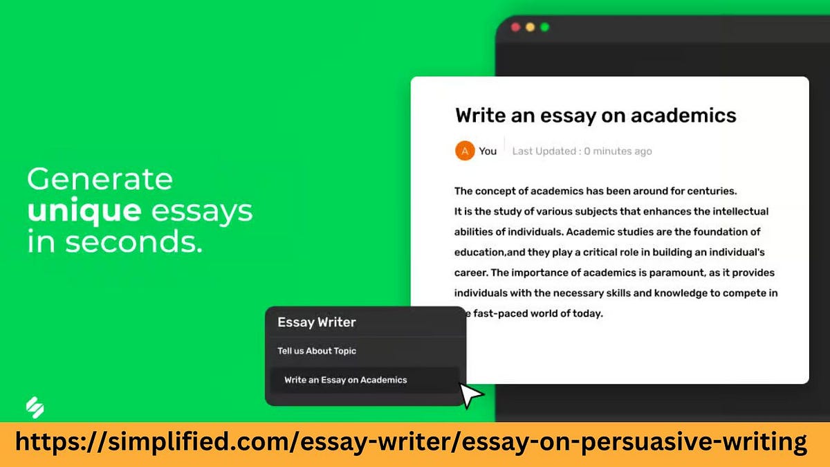 Navigating the Landscape of Persuasion: Persuasive Writing Essay Writer 