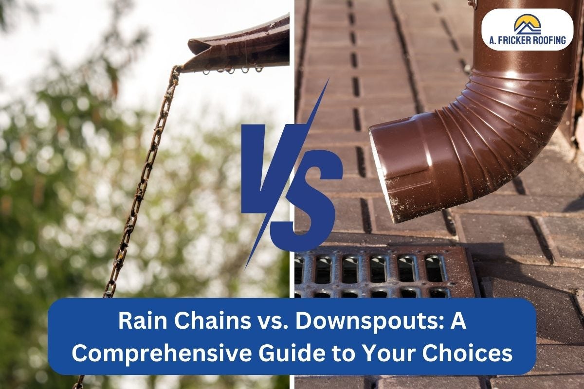 Rain Chain Vs. Downspouts A Comprehensive Guide to Your Choices A