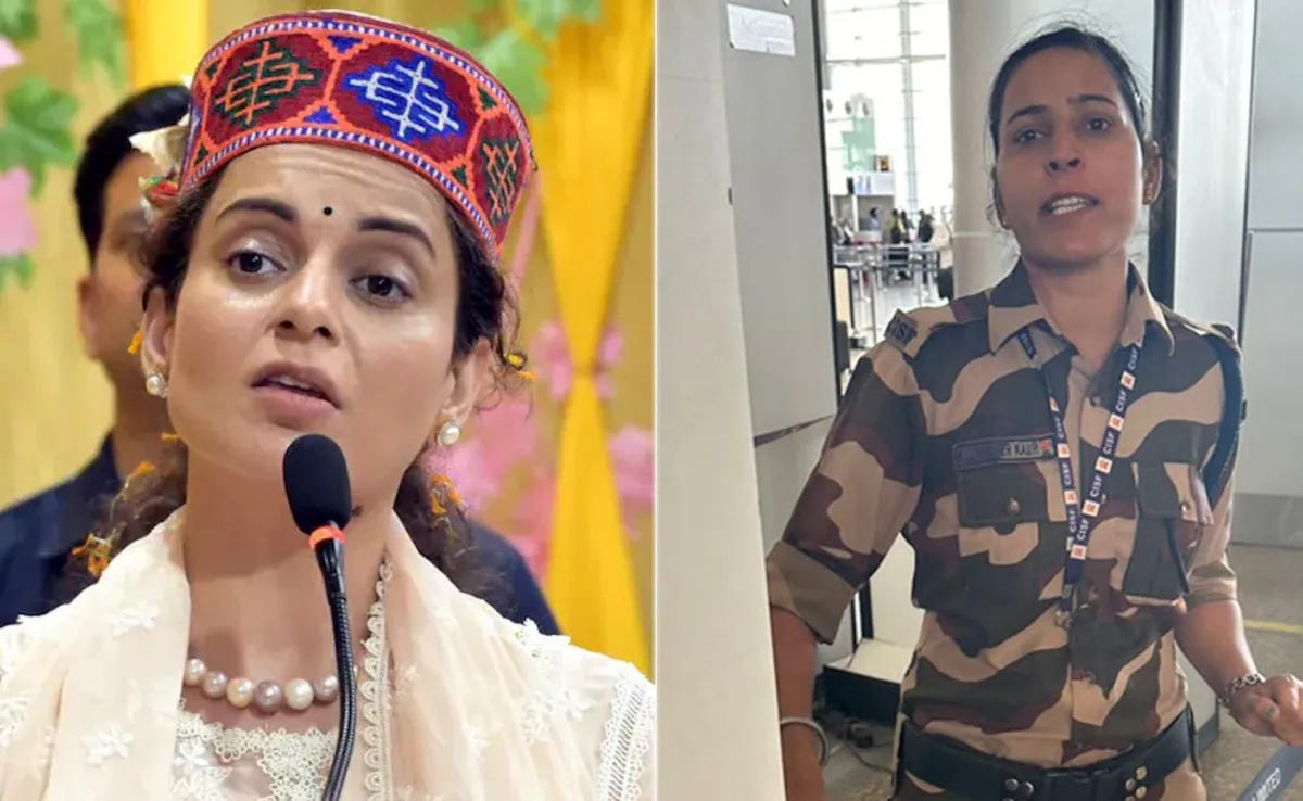 Kangana Ranaut Slap Controversy: A Complex Intersection of Celebrity, Violence and Public 