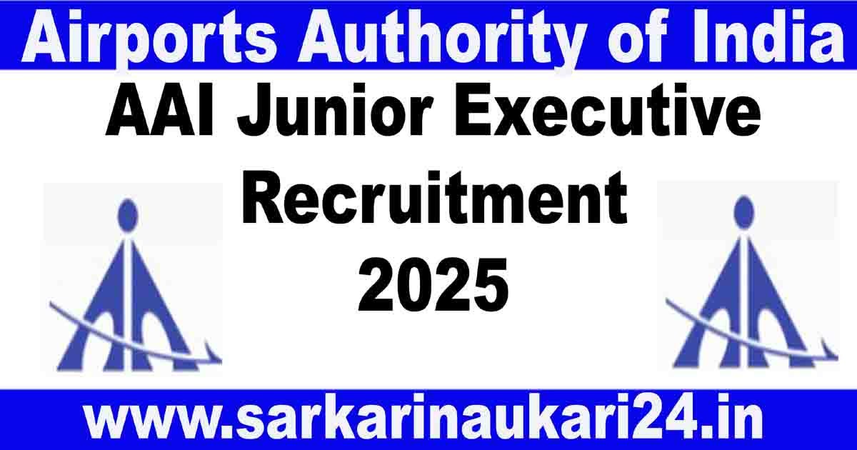 AAI👨‍✈️ Junior 💔Executive Recruitment 2025AAI Junior Executive Recruitment 2025 Apply Online…