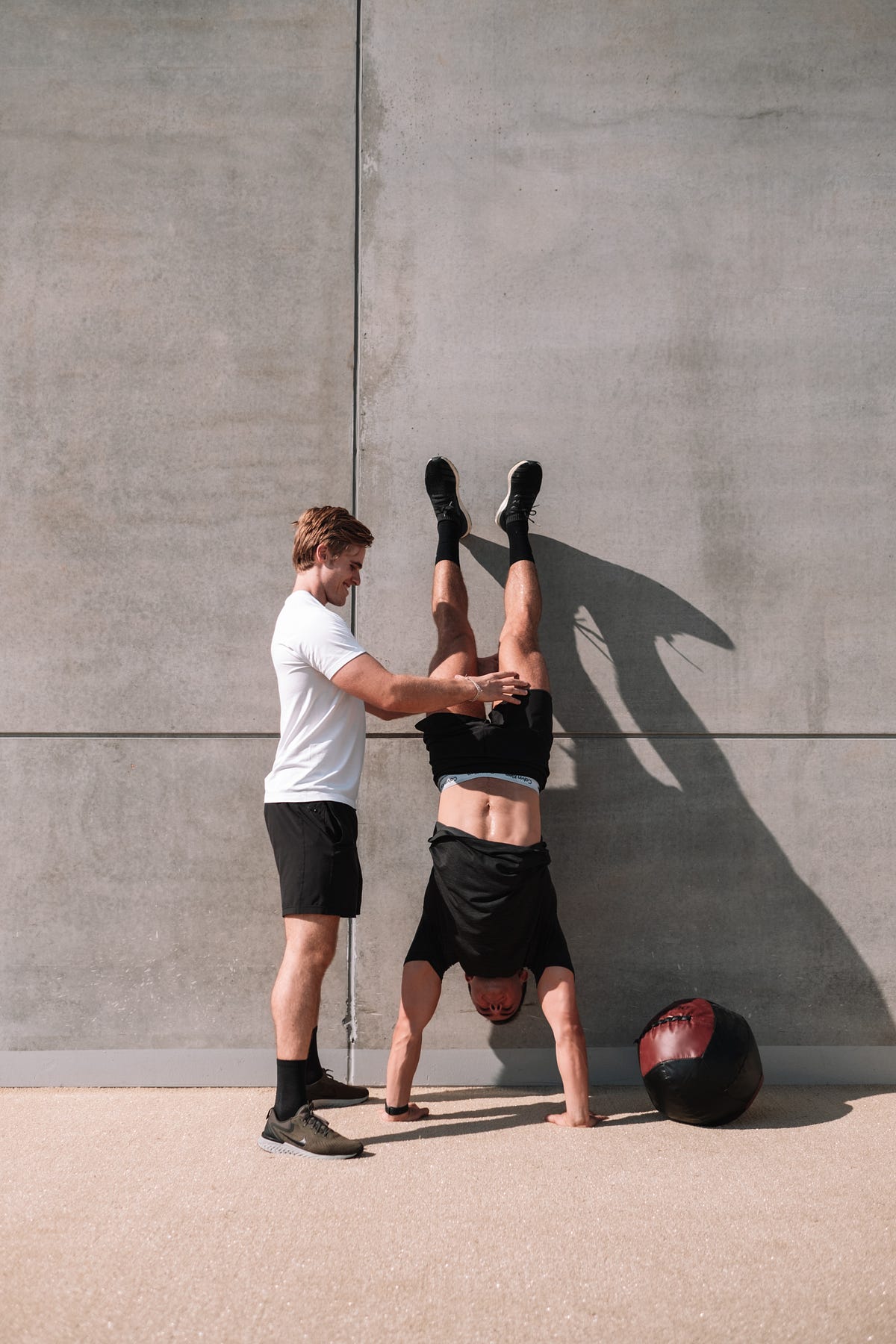 Why Our Pt Clients Do Handstands After Someone Sees Tons Of Handstand By Tristan M Forbes 