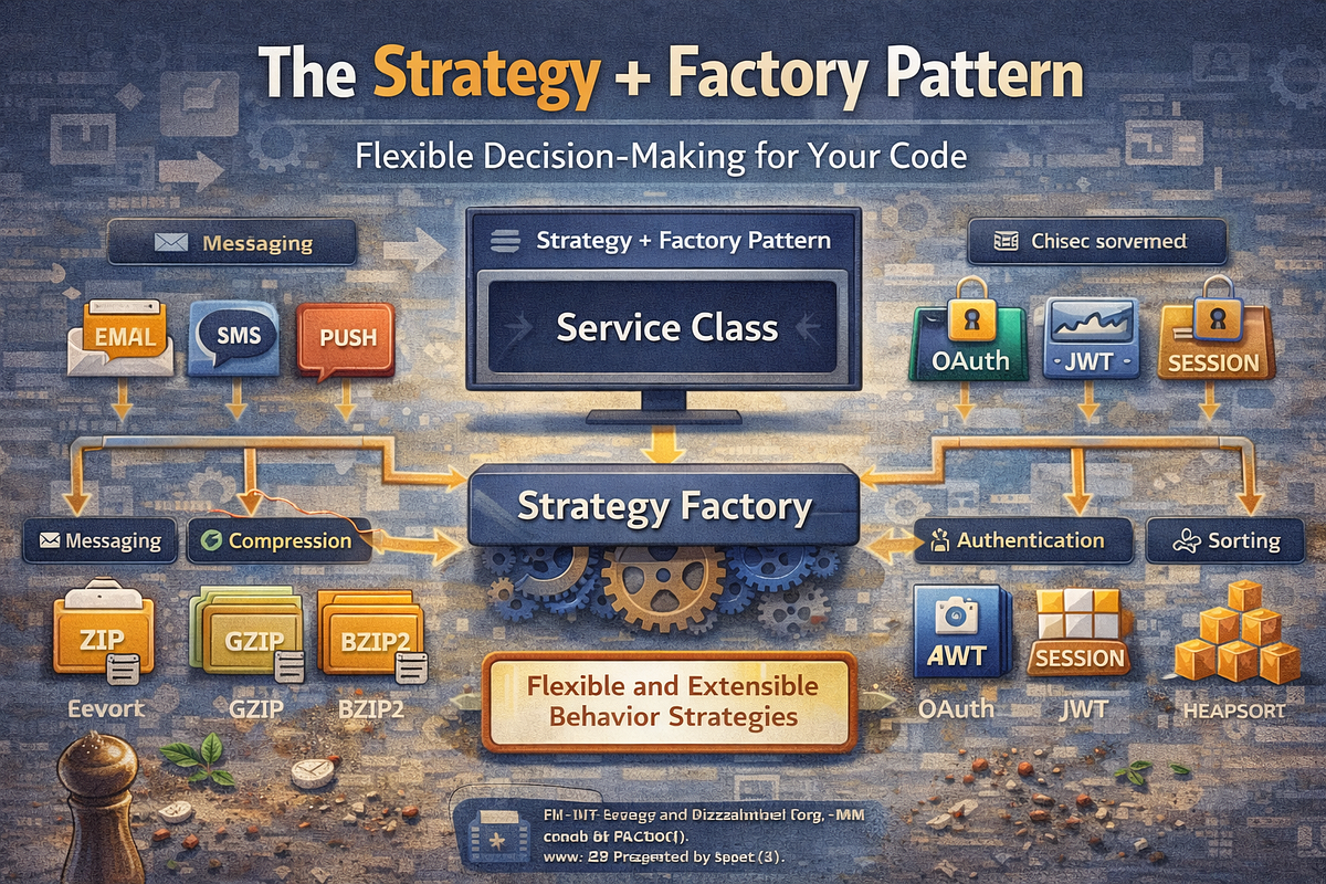 Strategy + Factory Pattern in Java — Explained with Stock Order ...