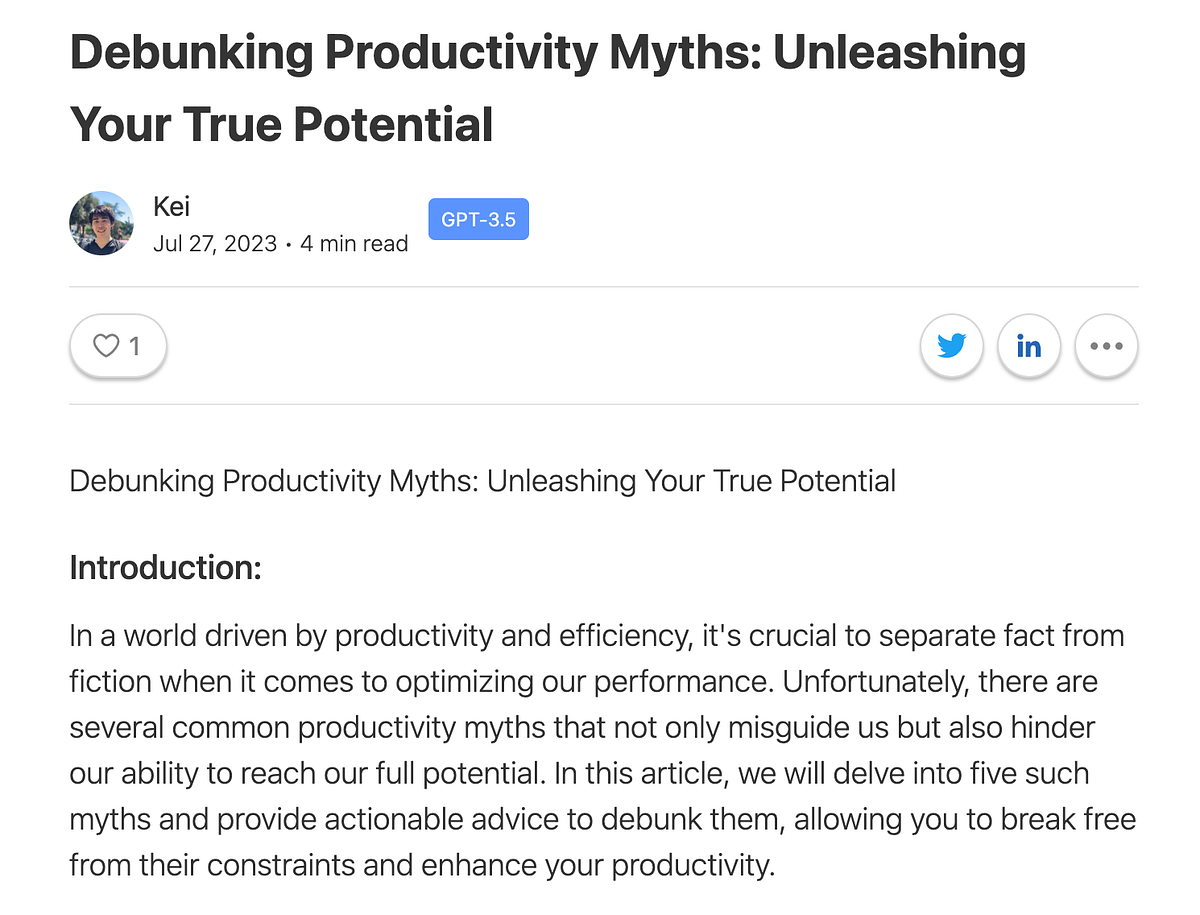 Debunking Productivity Myths Unleashing Your True Potential by Kei