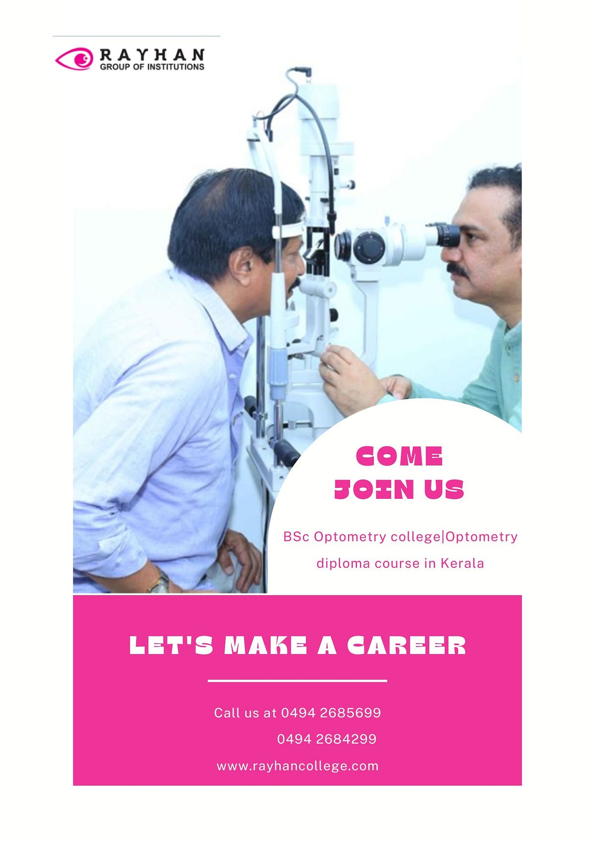 Two levels of optometry education by rayhancollege Medium