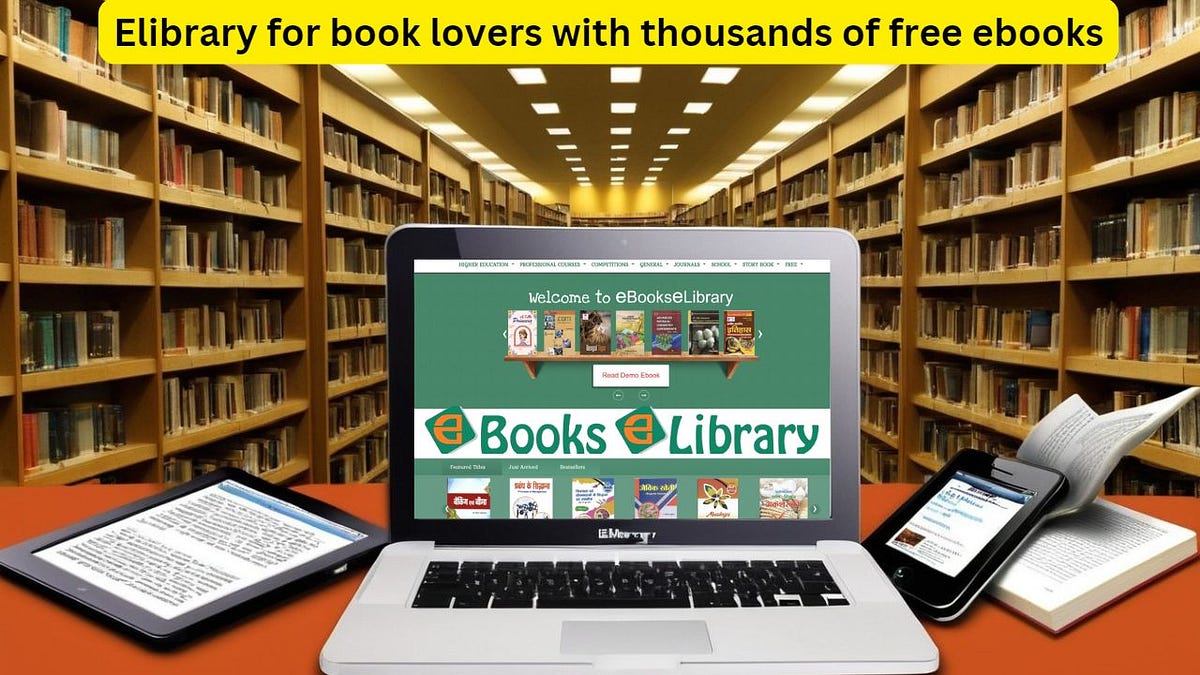 Elibrary for book lovers with thousands of free ebooks | by