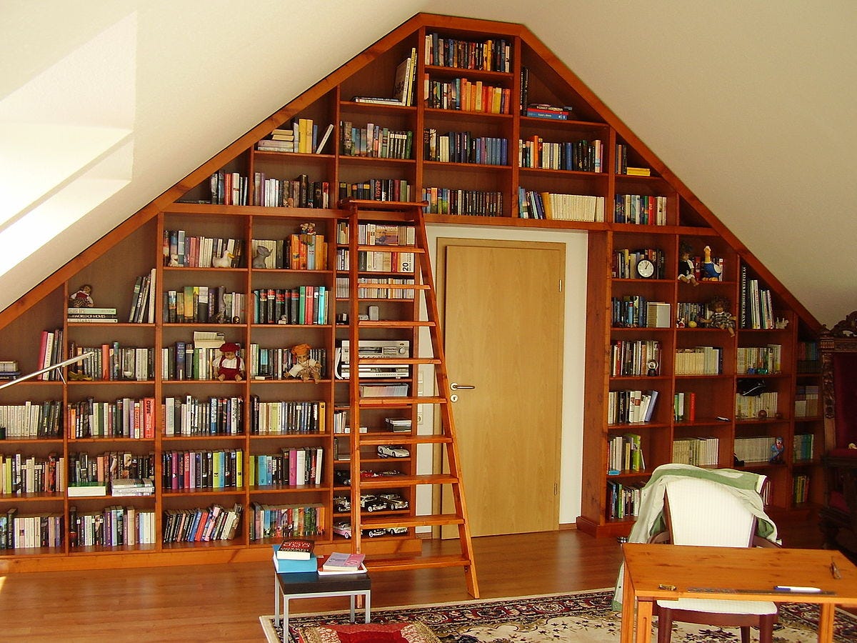 Cover of Three More Thoughts on How to Build an Awesome Personal Library From a Grumpy Old Bookseller