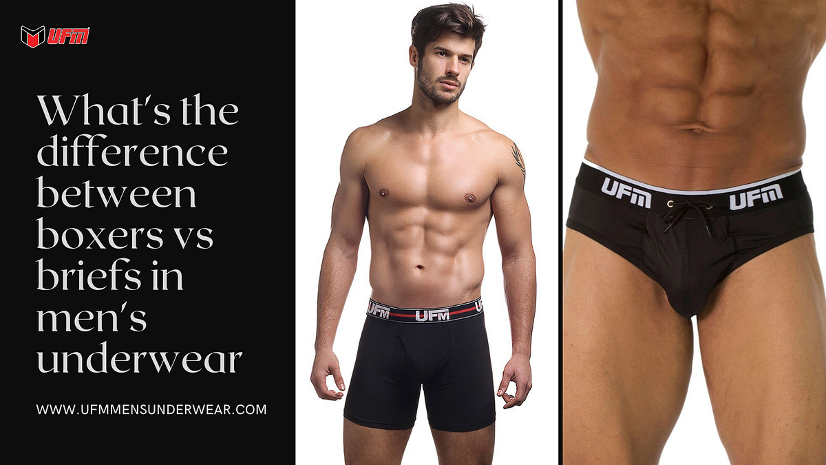 What’s the difference between boxers vs briefs in men’s underwear? by