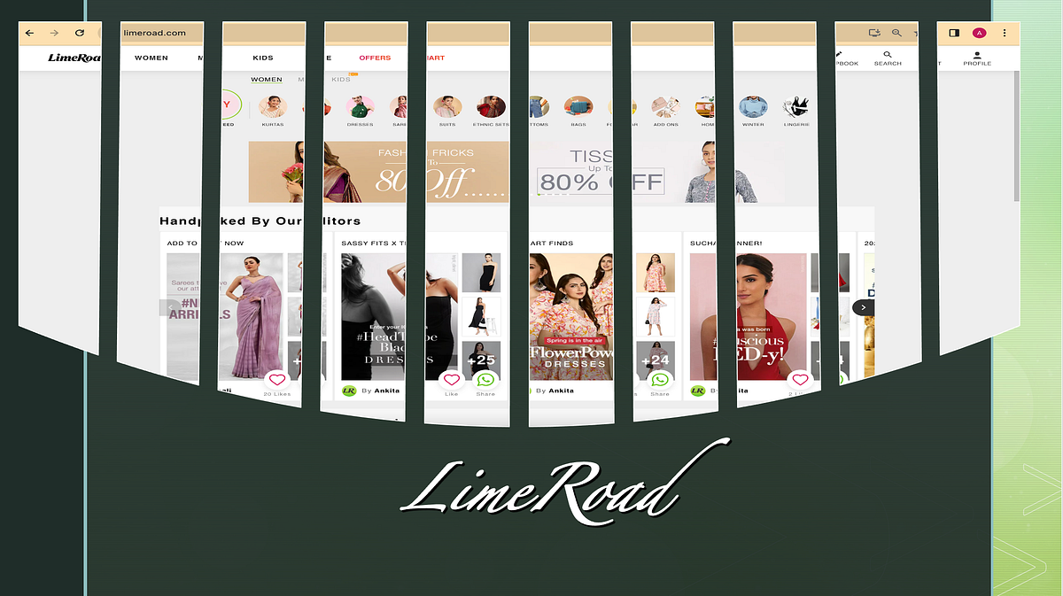 Performing Heuristic analysis on LimeRoad website by Anunita