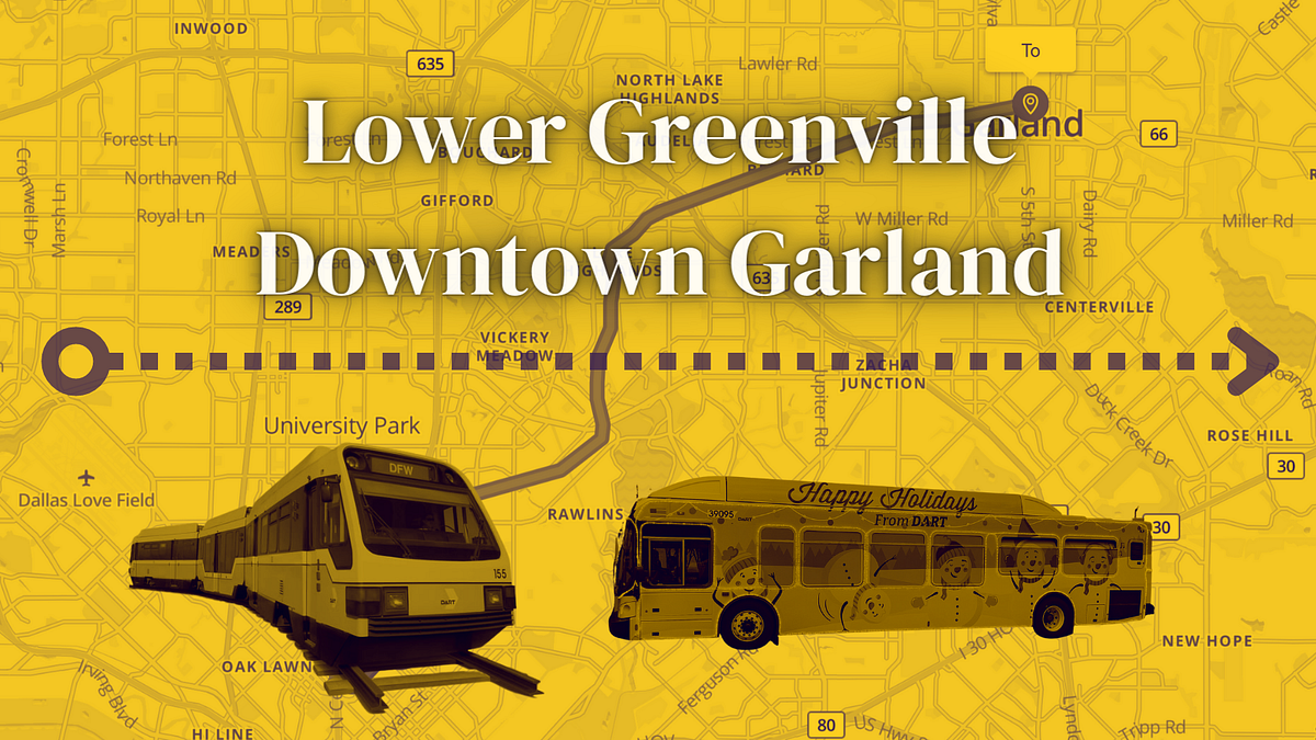 DART Trip Review Lowest Greenville to Downtown Garland by Hexel Colorado Medium