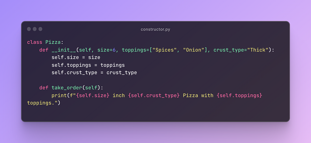 Role of constructor in Python:. Once upon a code, in a digital… | by ...