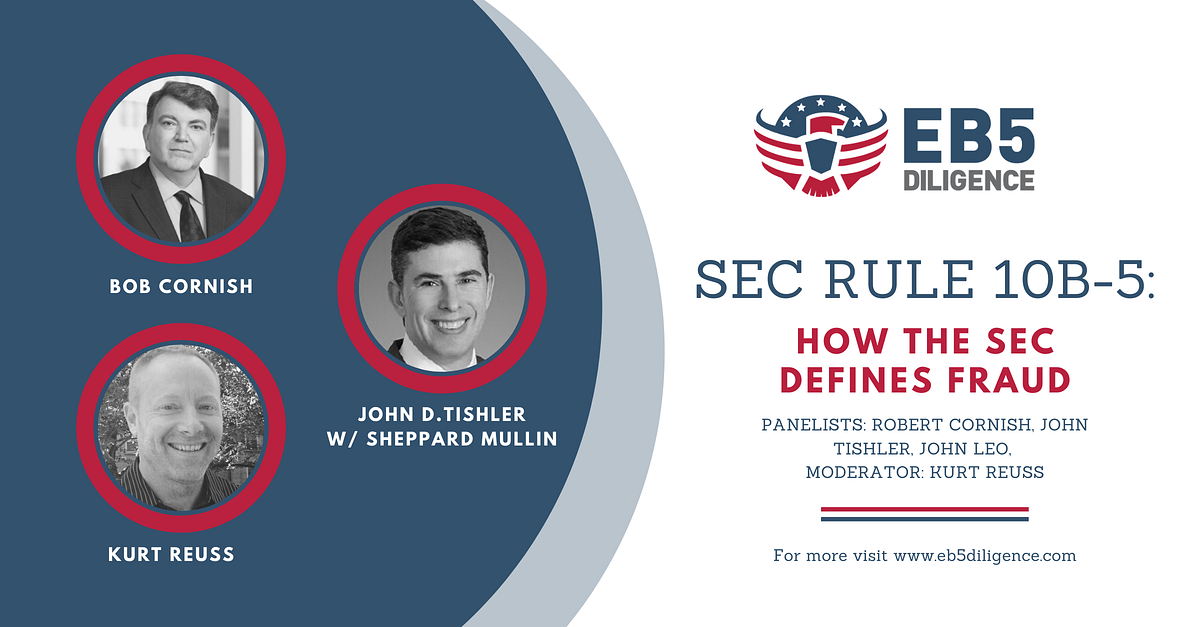 How the SEC defines Fraud. John Tishler: SEC Rule 10b-5 is what… | by ...