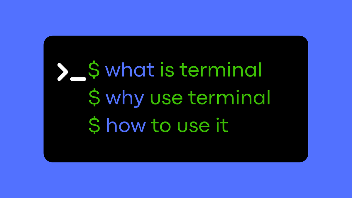 Terminal Basics. Introduction to Terminal | by Hayk Simonyan | Medium ...
