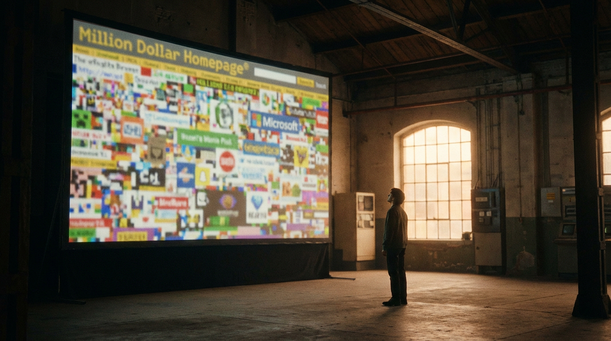 The Million-Dollar Homepage. And the Quiet Brilliance We Missed | by  satyaranjan bal | Write Your World | Jan, 2026 | Medium
