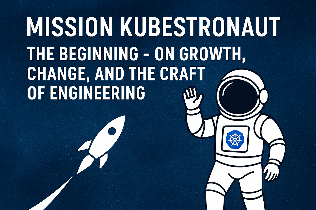 Mission Kubestronaut: The Beginning - On Growth, Change, and the Craft of Engineering