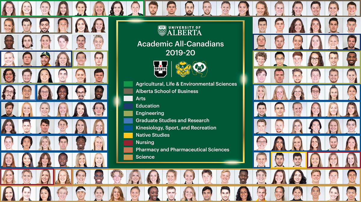 14 Arts Students Named Academic AllCanadians for the 2019/2020 Season