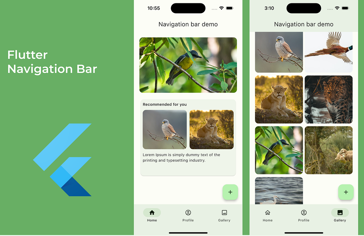 Flutter UI EssentialsNavigation Bar by Maneesha Erandi Medium