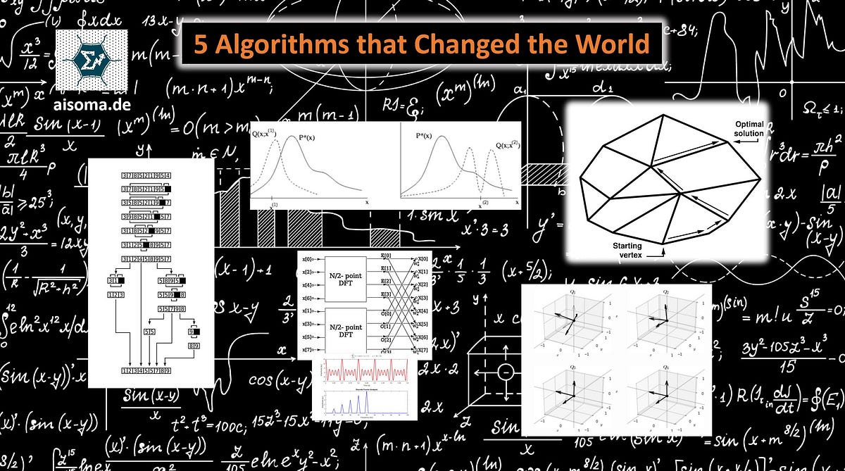 5 ALGORITHMS THAT CHANGED THE WORLD | by AISOMA | Medium
