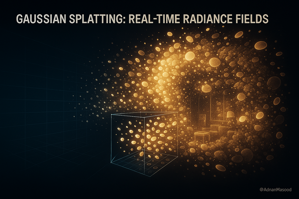 Gaussian Primitive-Based Scene Representations for Real-Time Neural  Rendering | by Adnan Masood, PhD. | Dec, 2025 | Medium