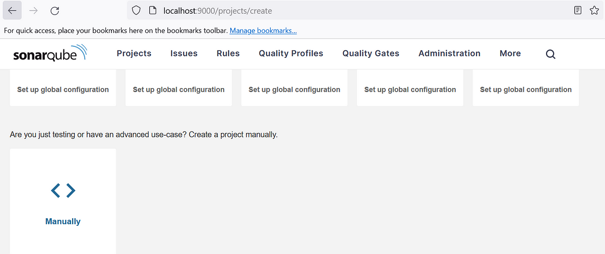 Code Analysis + Coverage Test Node.js using SonarQube — Learning ... image.