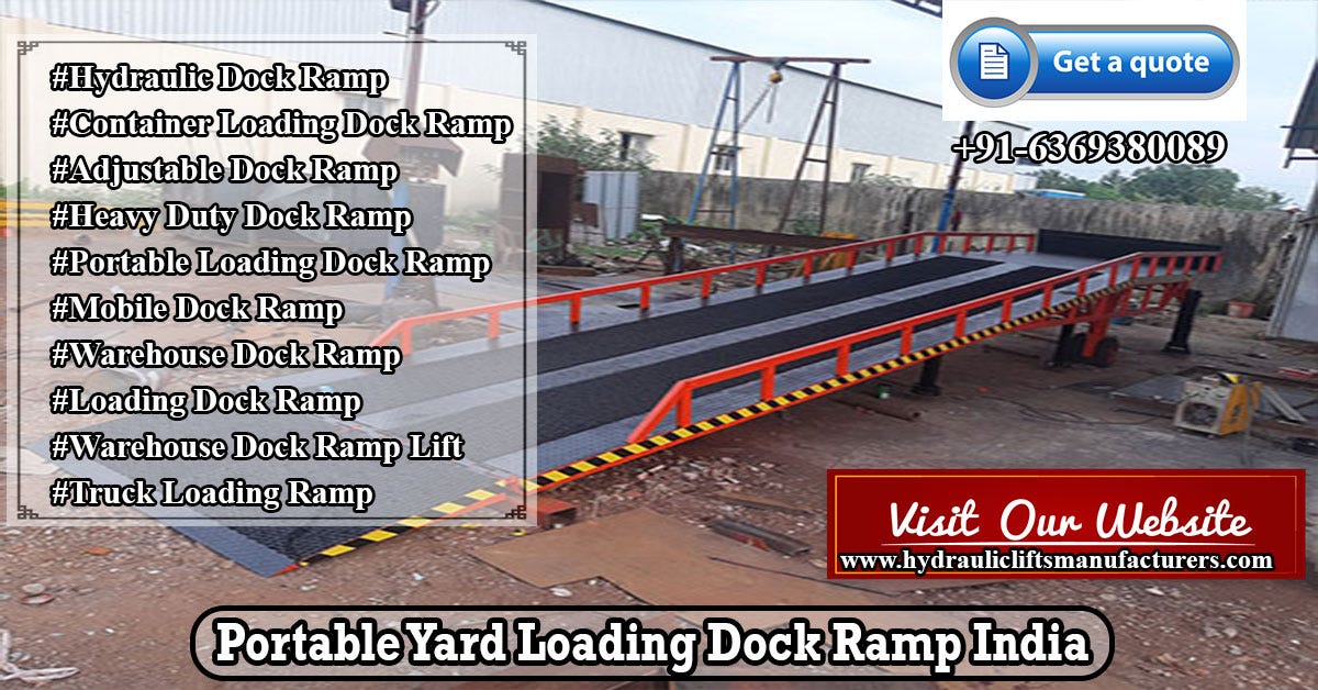 Dock Ramp ManufacturersHydraulic Ramp Loading Dock RampDock Ramp