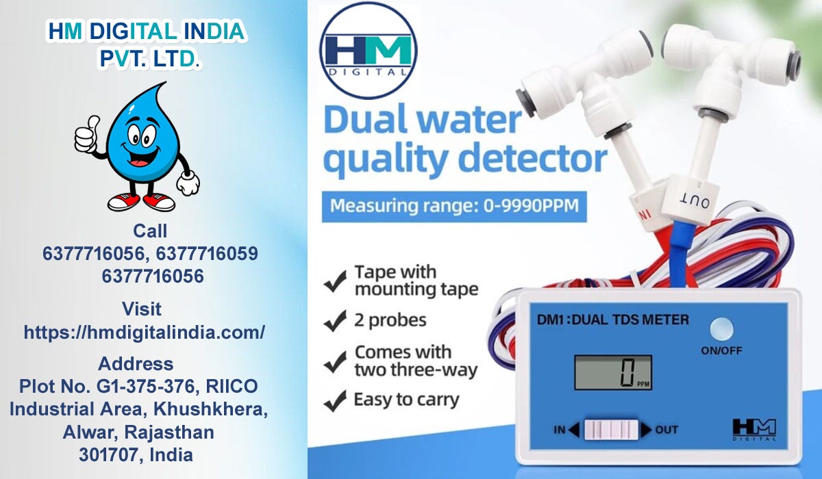 DM-1: Innovation in In-Line Water Quality Monitoring