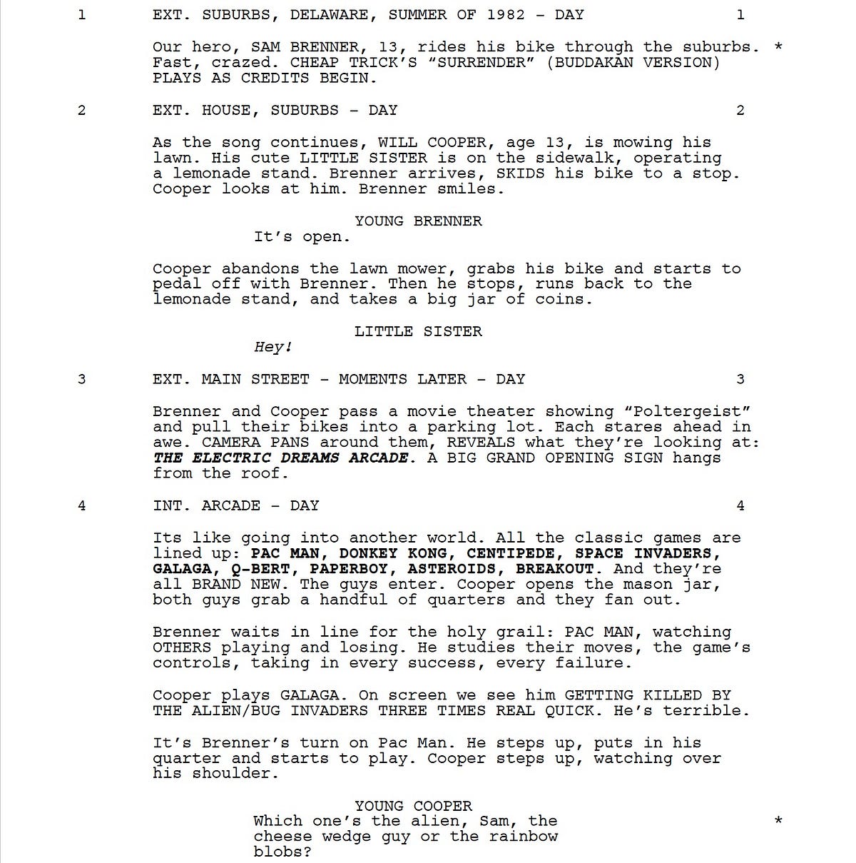 Page One: “Pixels” (2015) - Go Into The Story