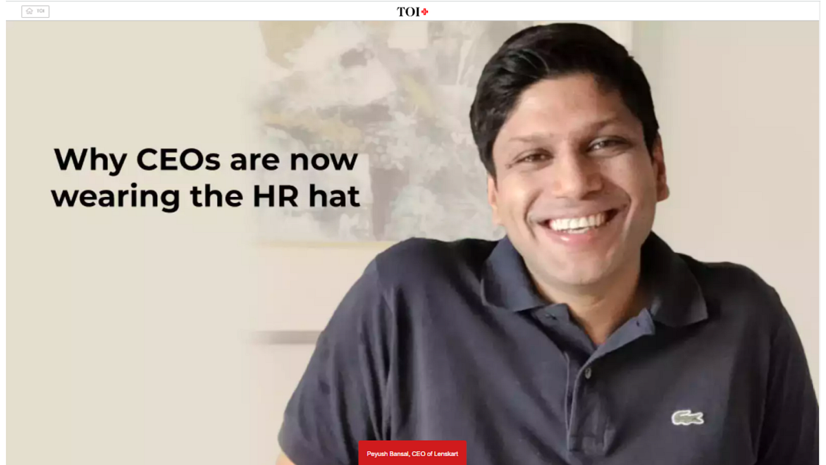 Why Lenskart’s CEO says there’s more to HR than talent acquisition by