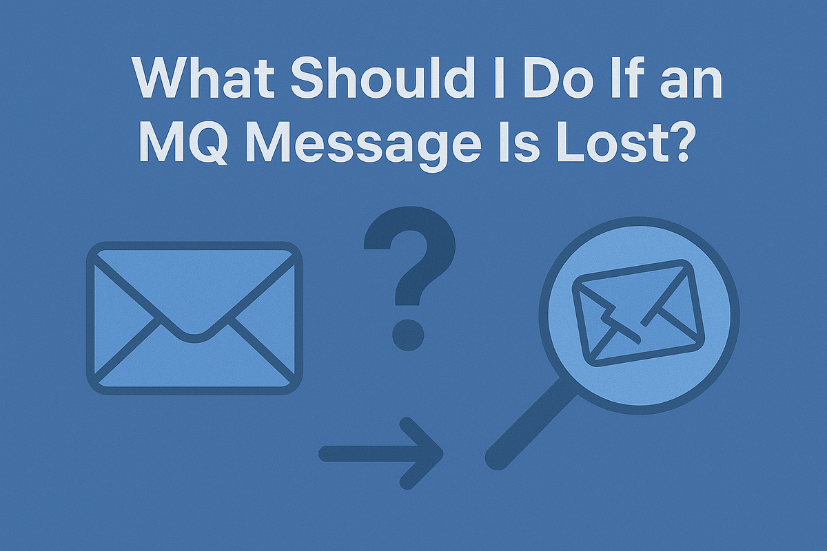 What Should I Do If an MQ Message Is Lost? | by Umesh Kumar Yadav ...