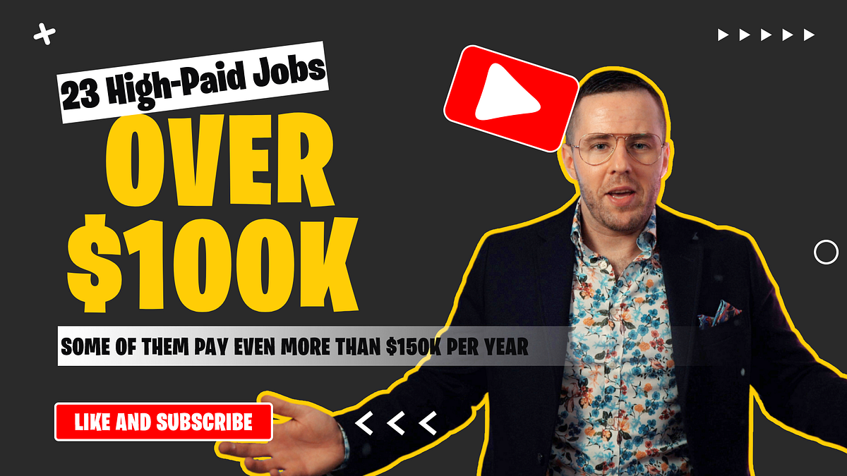 23 High Paid Jobs Over 100K You Might Not Be Aware Of Duomly