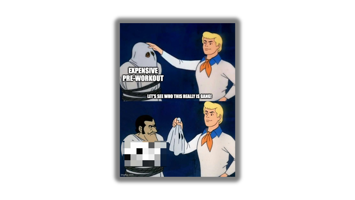 PreWorkout Drinks Are Just These 4 Ingredients Put into a Fancy Label