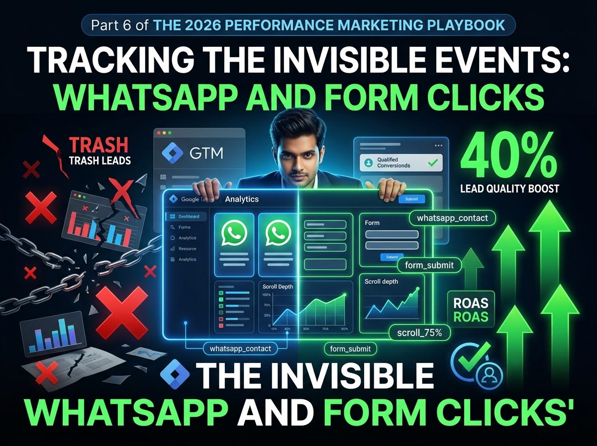 Tracking the “Invisible” Events: WhatsApp and Form Clicks
