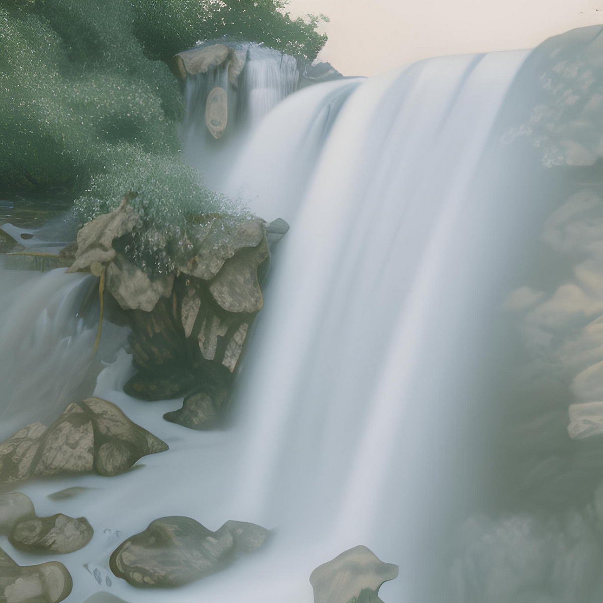 The Power of Waterfalls. Negative ions are indeed believed to… by Dr