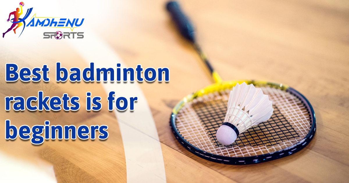 Best badminton rackets are for beginners | by Kamdhenu Sports | Medium