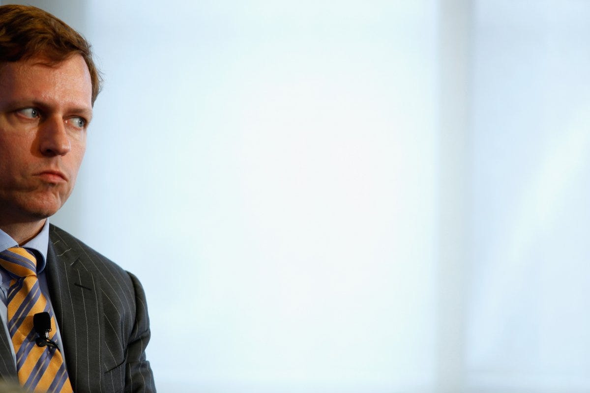 Why Is Peter Thiel Pessimistic About Technological Innovation? | by Dan  Wang | Medium