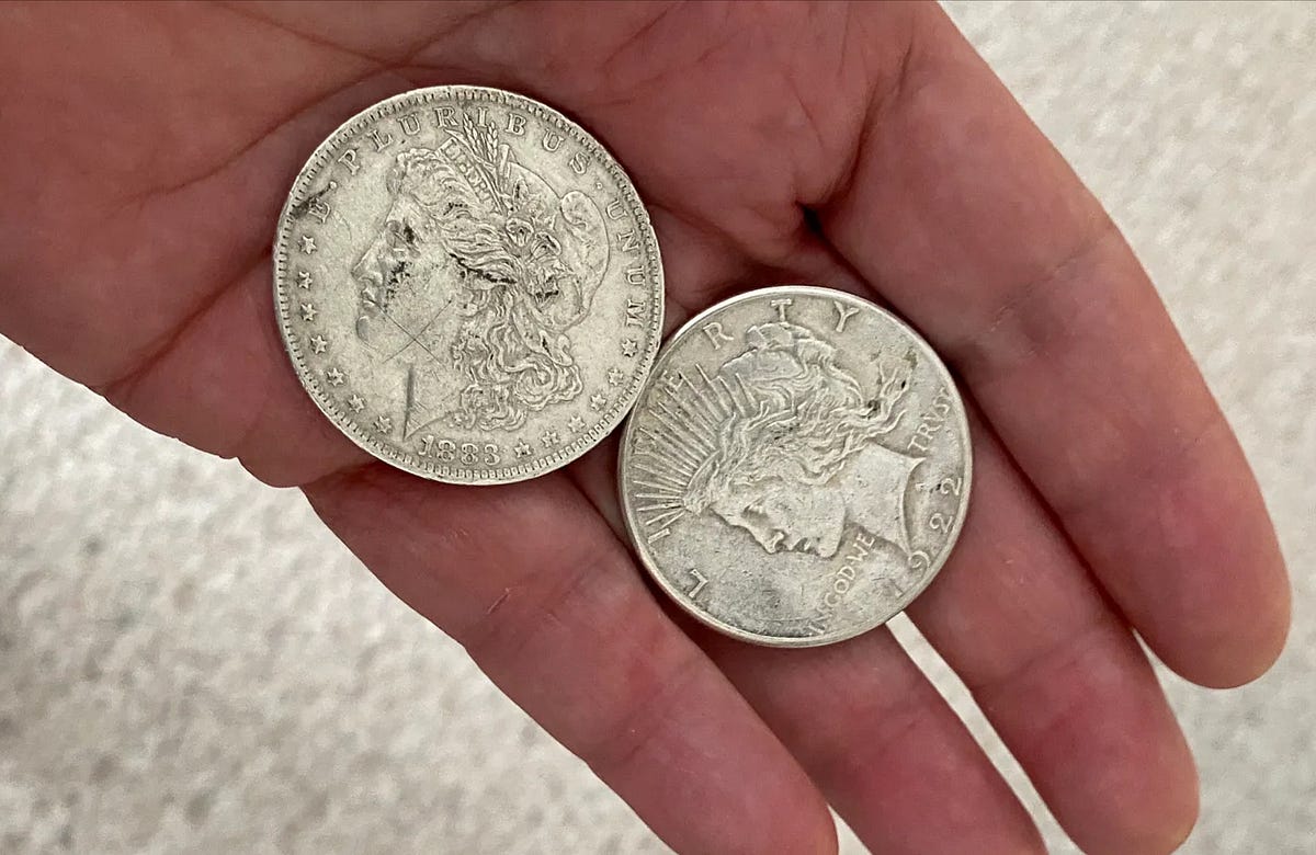 Morgan Silver Dollars. A story of money, politics… | by Anthony