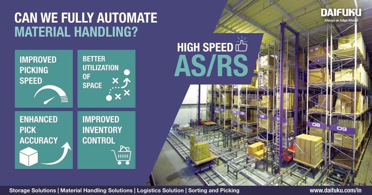 High Speed ASRS. Daifuku High Speed ASRS, the unique… | by THE IMPALS ...