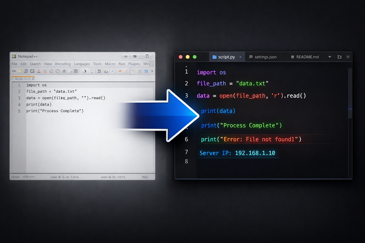 Stop Using Notepad++. You’re Wasting Your Time. | by Subhash Vasarapu ...