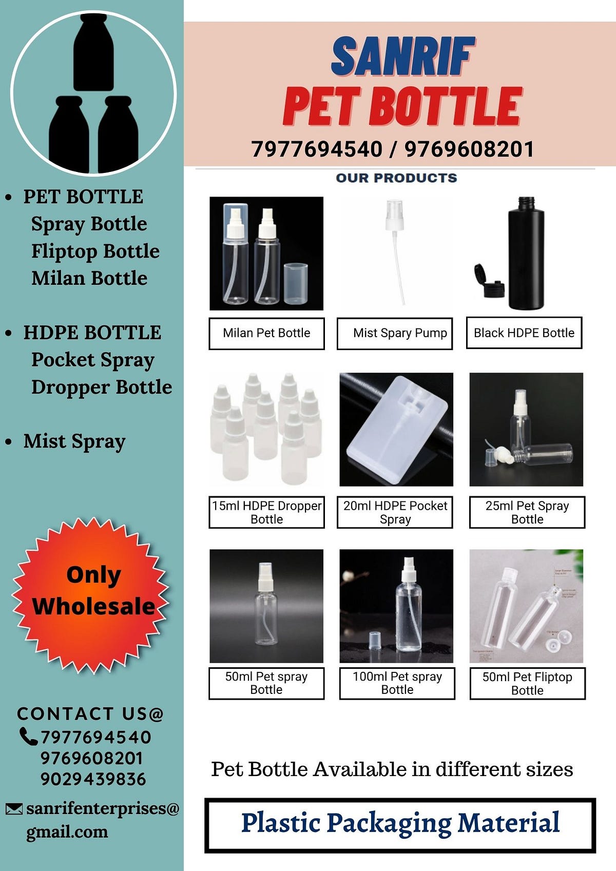 Sanrif Pet Bottle Manufacturer Nissar Shaikh Medium