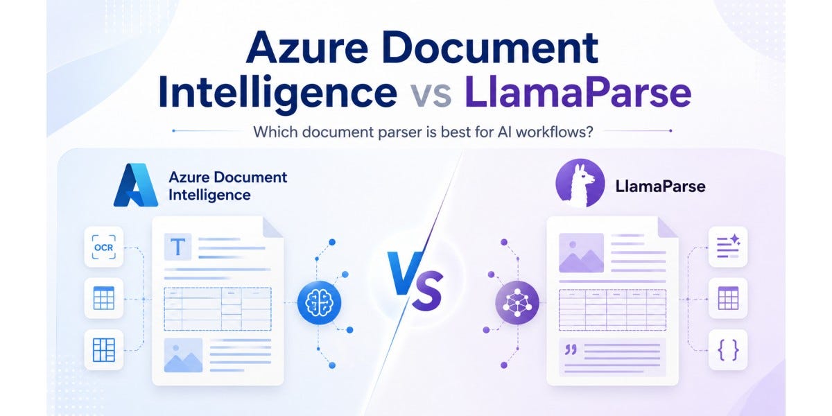 Azure Document Intelligence vs LlamaParse: The Parser War Every AI Builder Will Face in 2026