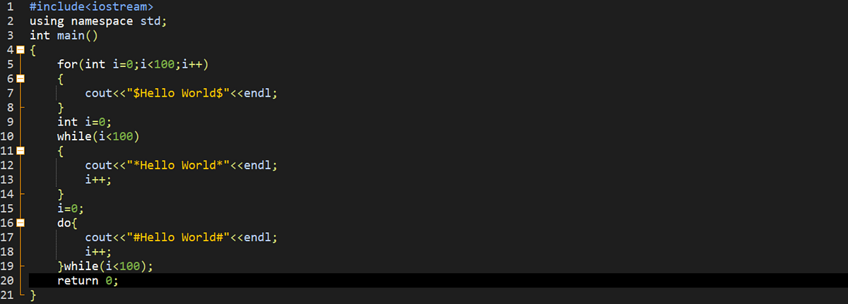 Loops in Programming. A general introduction to the concepts… | by ...
