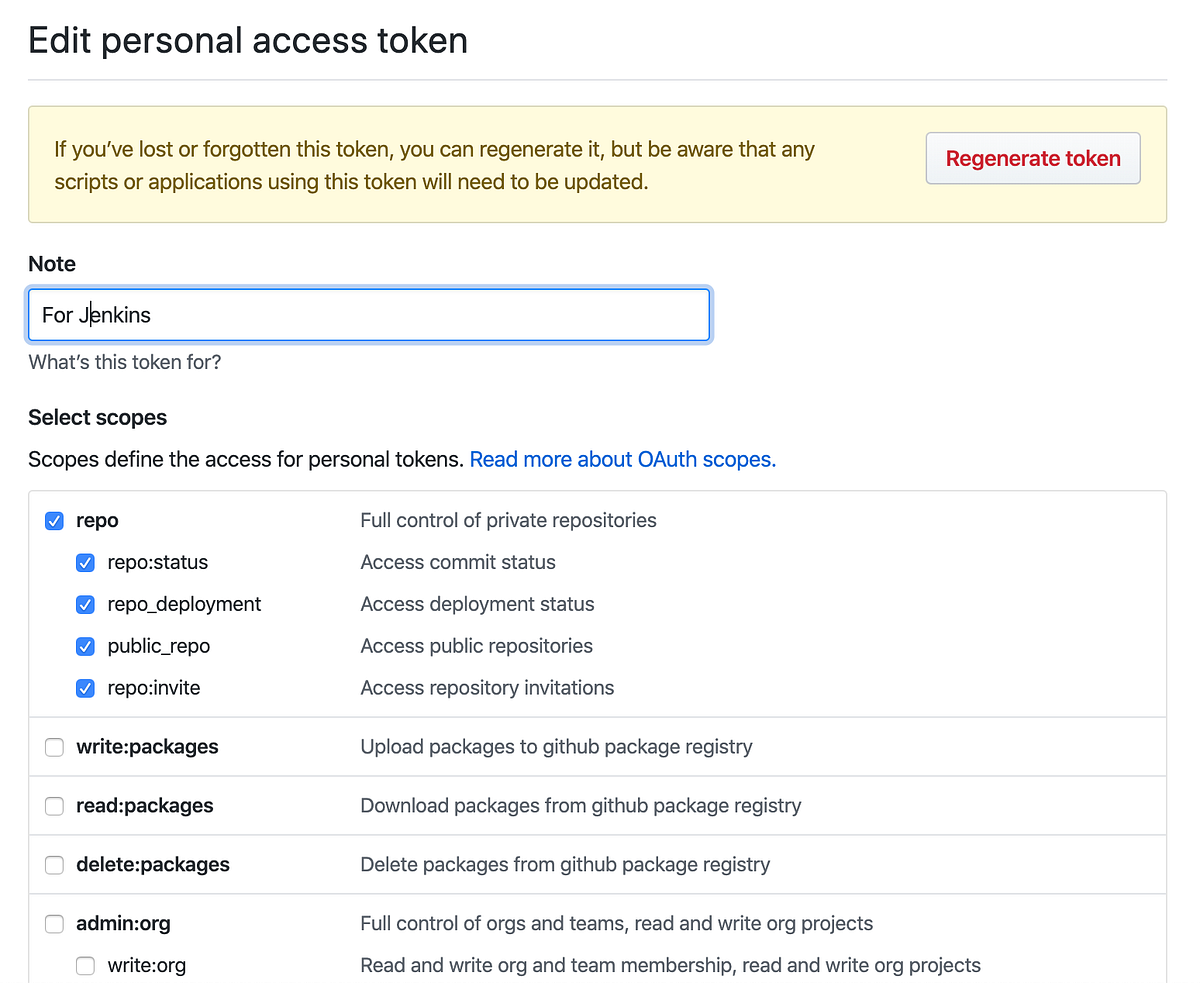 Jenkins + GitHub CI 實踐. GitHub 配置 | by SDLyu | Medium