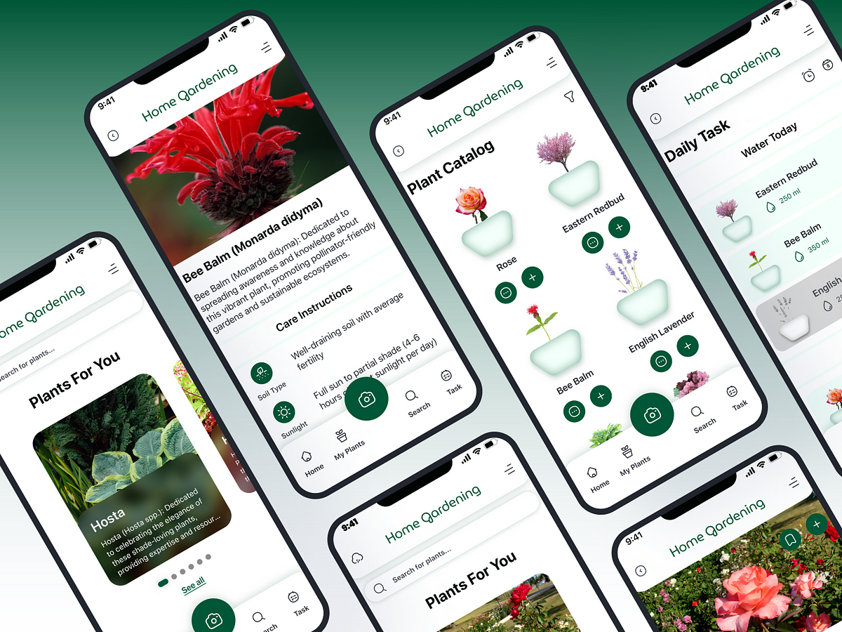 UIUX Case Study: My First Case Study for Designing a Home Gardening App ...
