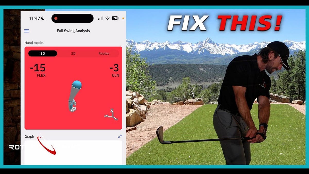 Use this NEW Golf Training Aid to Fix Your Inside Takeaway by Rotary