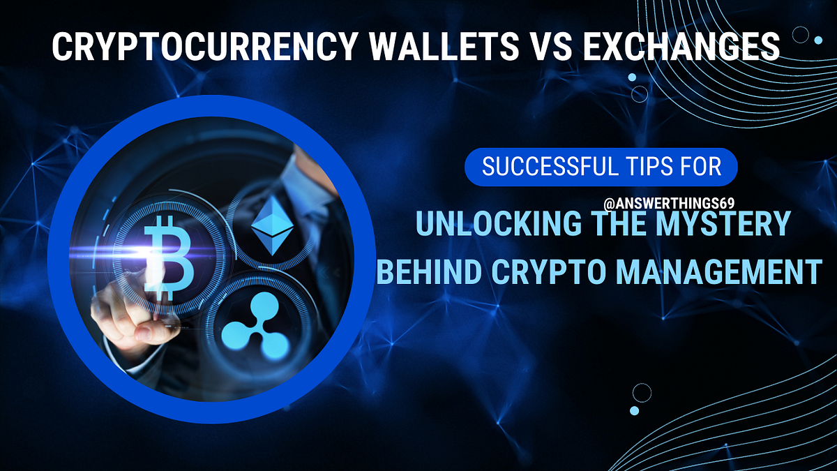 Cryptocurrency Wallets vs Exchanges Unlocking the Mystery Behind