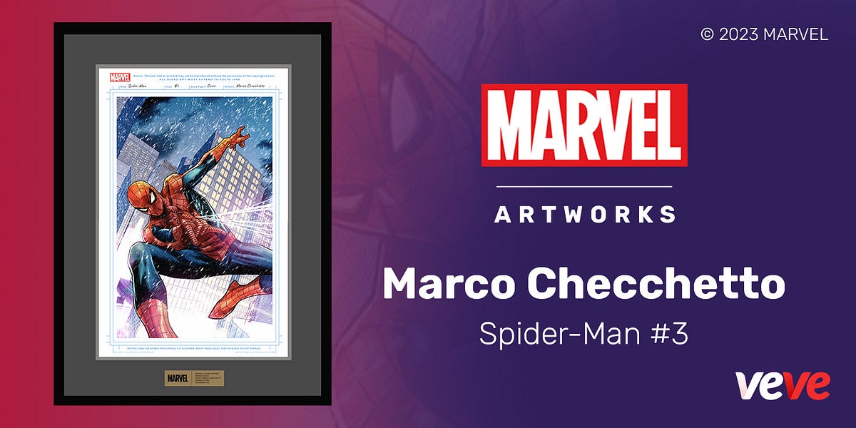 Marvel Artworks: Marco Checchetto — Spider-Man #3 | by VeVe Digital  Collectibles | VeVe | Feb, 2023 | Medium