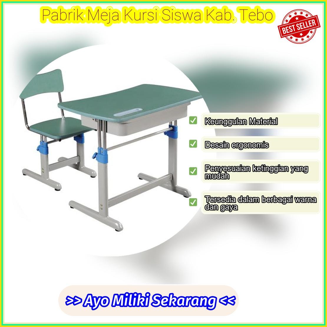 Pabrik Kursi Kuliah di Tebo: Menyediakan Solusi Perlengkapan Pendidikan Berkualitas